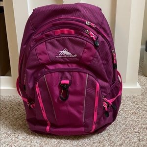 High Sierra backpack